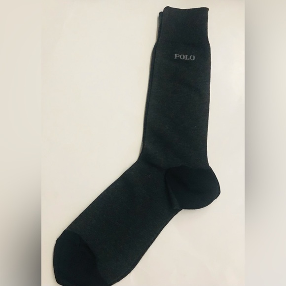 New Polo Ralph Lauren Men’s Socks POLO Written on Tops of both sides of Socks - Picture 5 of 12